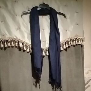 Elegant Navy Blue Scarf